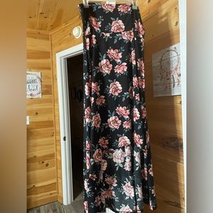 Euc lularoe high low maxi skirt